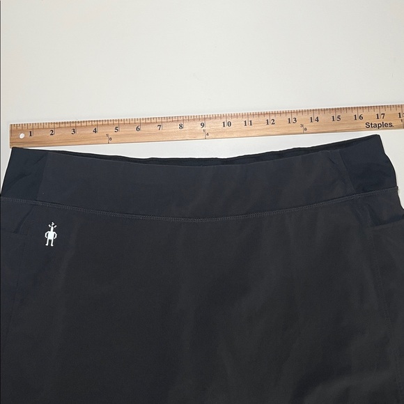 Smartwool Black Women's Merino Wool Blend Skort Size Large - Picture 10 of 12